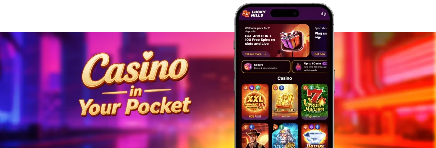 LuckyHills iOS app